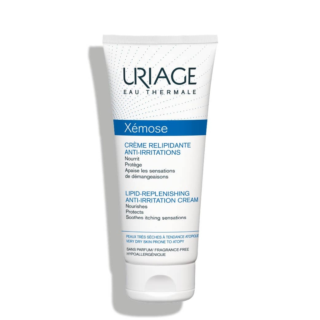 URIAGE Xémose Crème - Crème relipidante anti-irritations apaisante pour peaux très sèches à tendance atopique