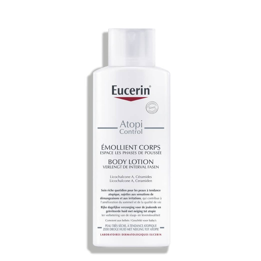EUCERIN Atopicontrol - Emollient corps pour peaux très sèches à tendance atopique - 200ml