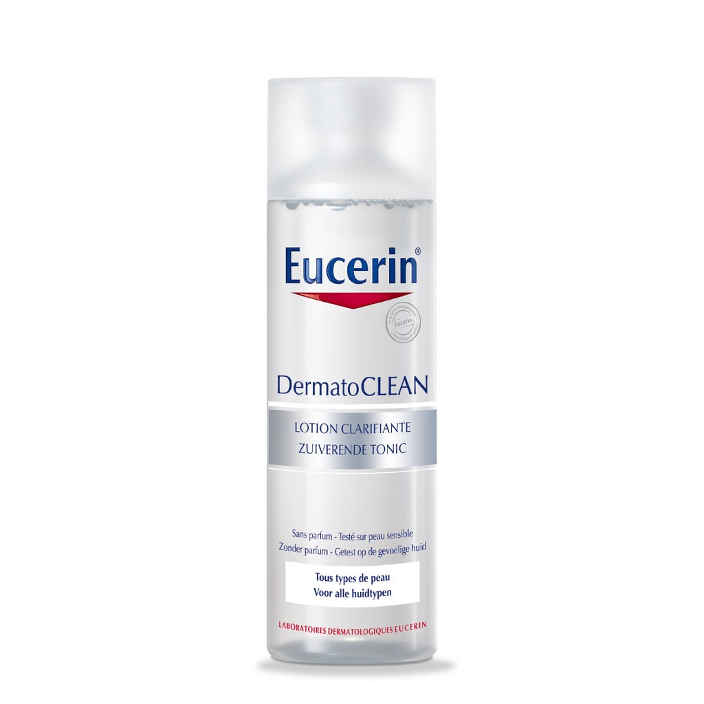EUCERIN Dermato Clean - Lotion tonique pour toutes peaux même sensibles - 200ml