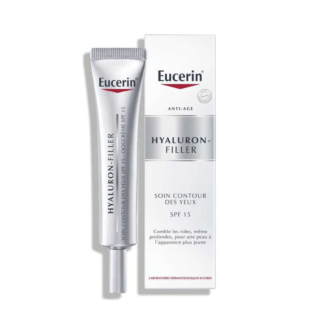 EUCERIN Hyaluron Filler  - Soin contour des yeux anti-âge APF15 - 15ml
