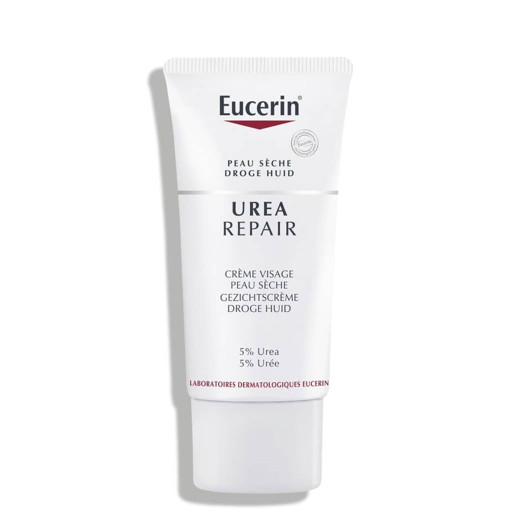 EUCERIN Urea Repair - Crème visage 5% urée pour peaux sèches - 50ml