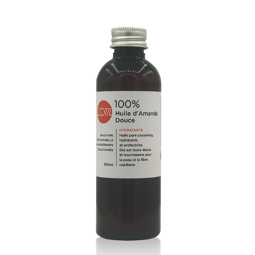 LDM 100% Huile d'amande douce - 100% pure et naturelle - 100ml