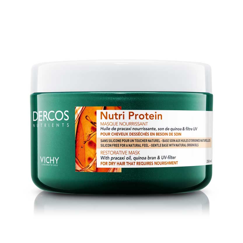 DERCOS Nutri-Protein - Masque nourrissant pour cheveux desséchés en besoin de soins - 250ml