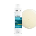DERCOS Ultra-Apaisant - Shampooing dermatologique pour cuir chevelu réactif et cheveux secs - 200ml
