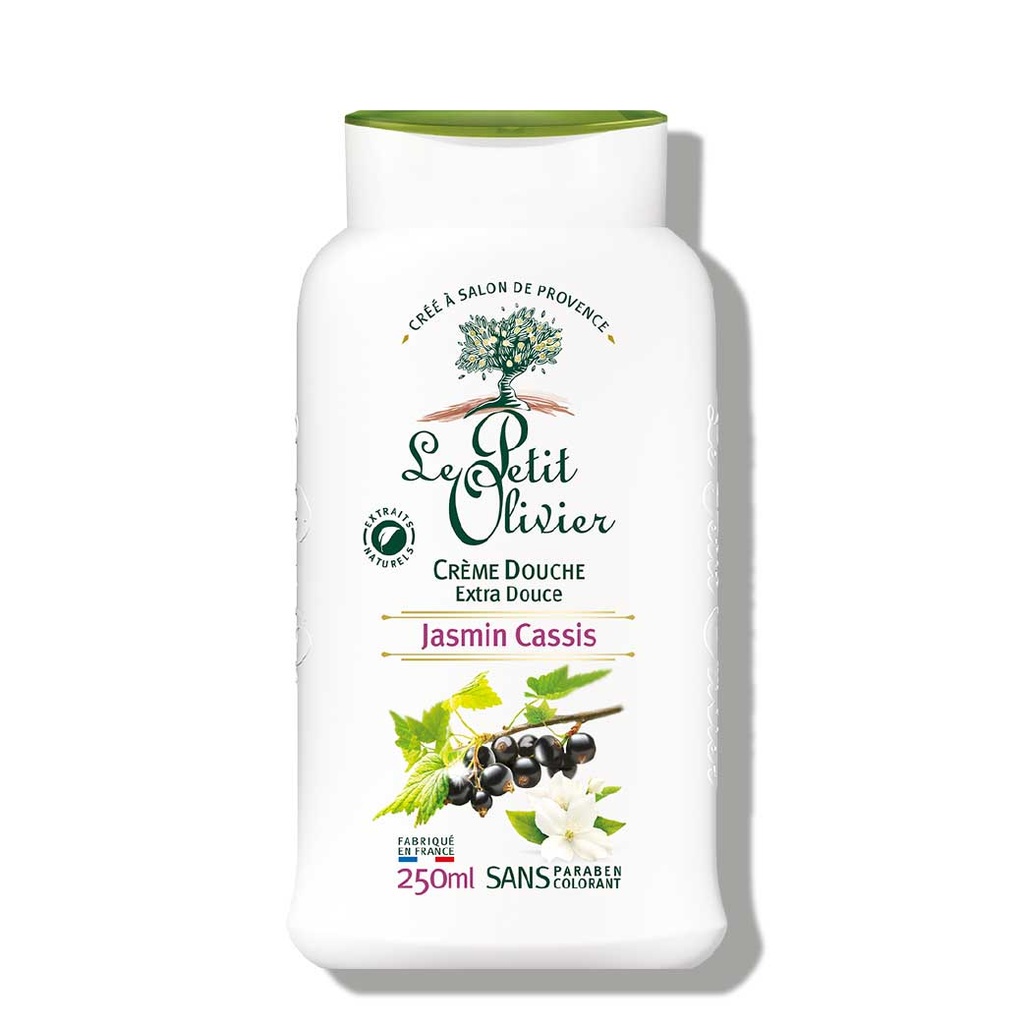 LE PETIT OLIVIER Jasmin Cassis - Crème de douche extra douce - 250ml