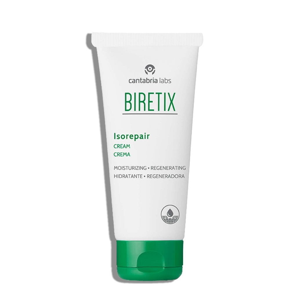 CANTABRIA LABS Biretix Isorepair - Crème hydratante nourrissante pour peaux à tendance acnéique - 50ml