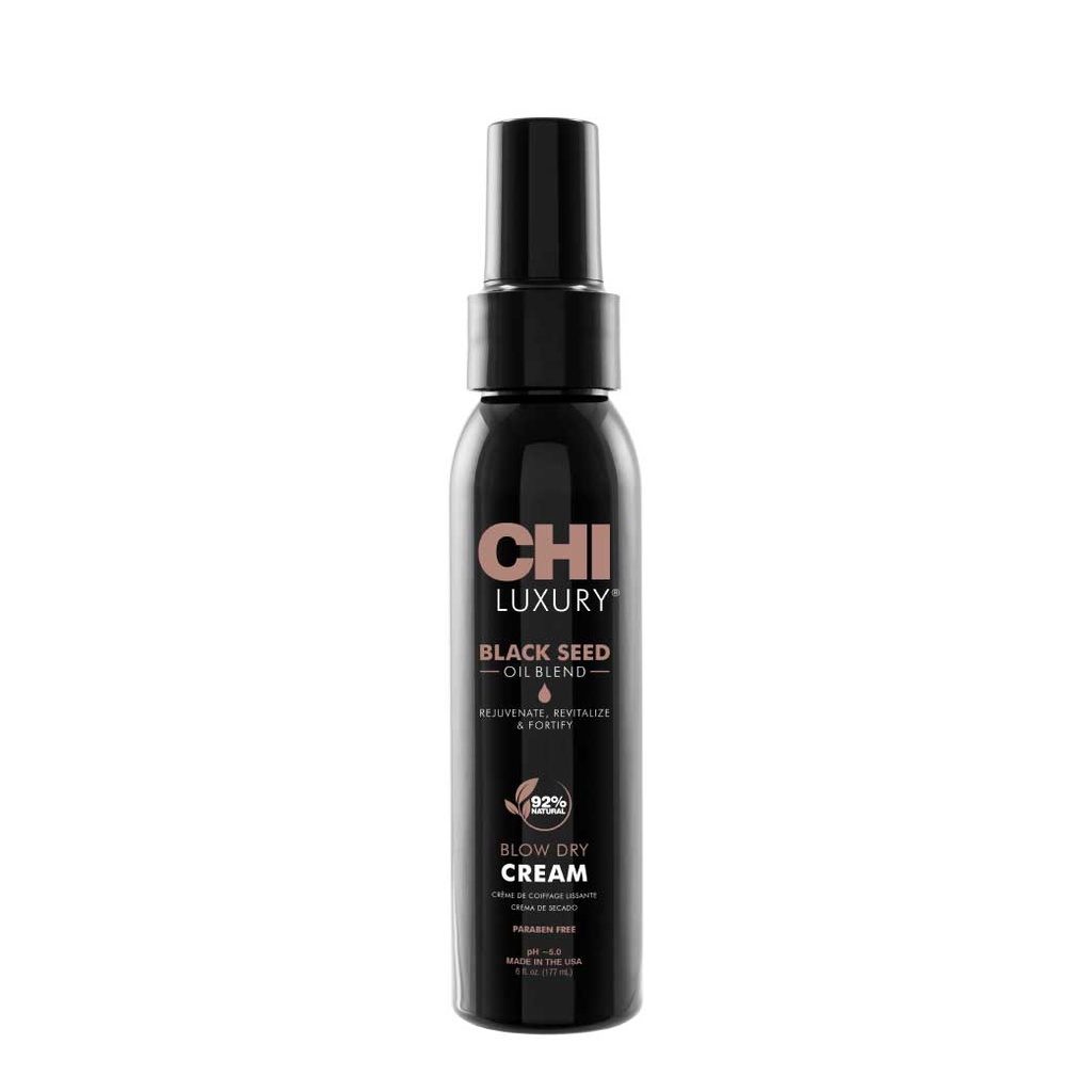 CHI Black Seed - Crème hydratante et lissante de coiffage pour tous types de cheveux - 177ml