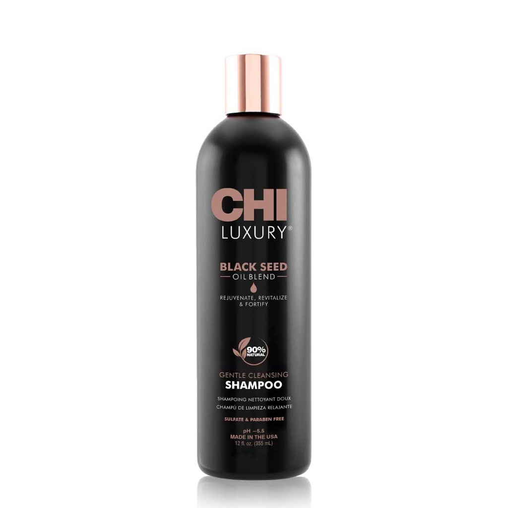 CHI Black Seed - Shampooing doux fortifiant pour cheveux affaiblis - 355ml