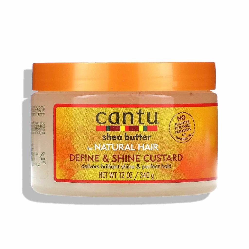 CANTU Shea Butter For Natural Hair - Gel coiffant definition de boucles, pour cheveux bouclés à crépus - 340g