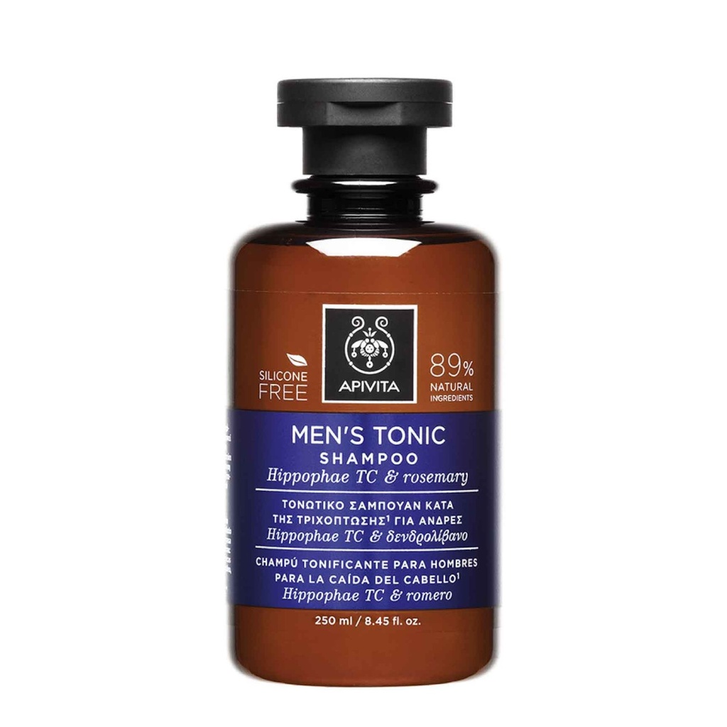 APIVITA Men's Tonic Shampoo - Shampooing tonique pour hommes - 250ml