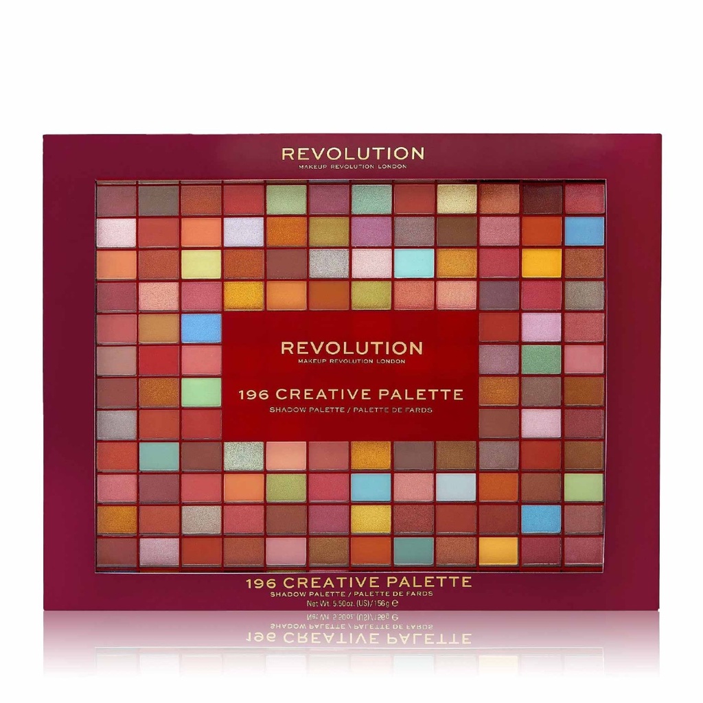 REVOLUTION 196 Creative Palette - Palette de 196 fards à paupières