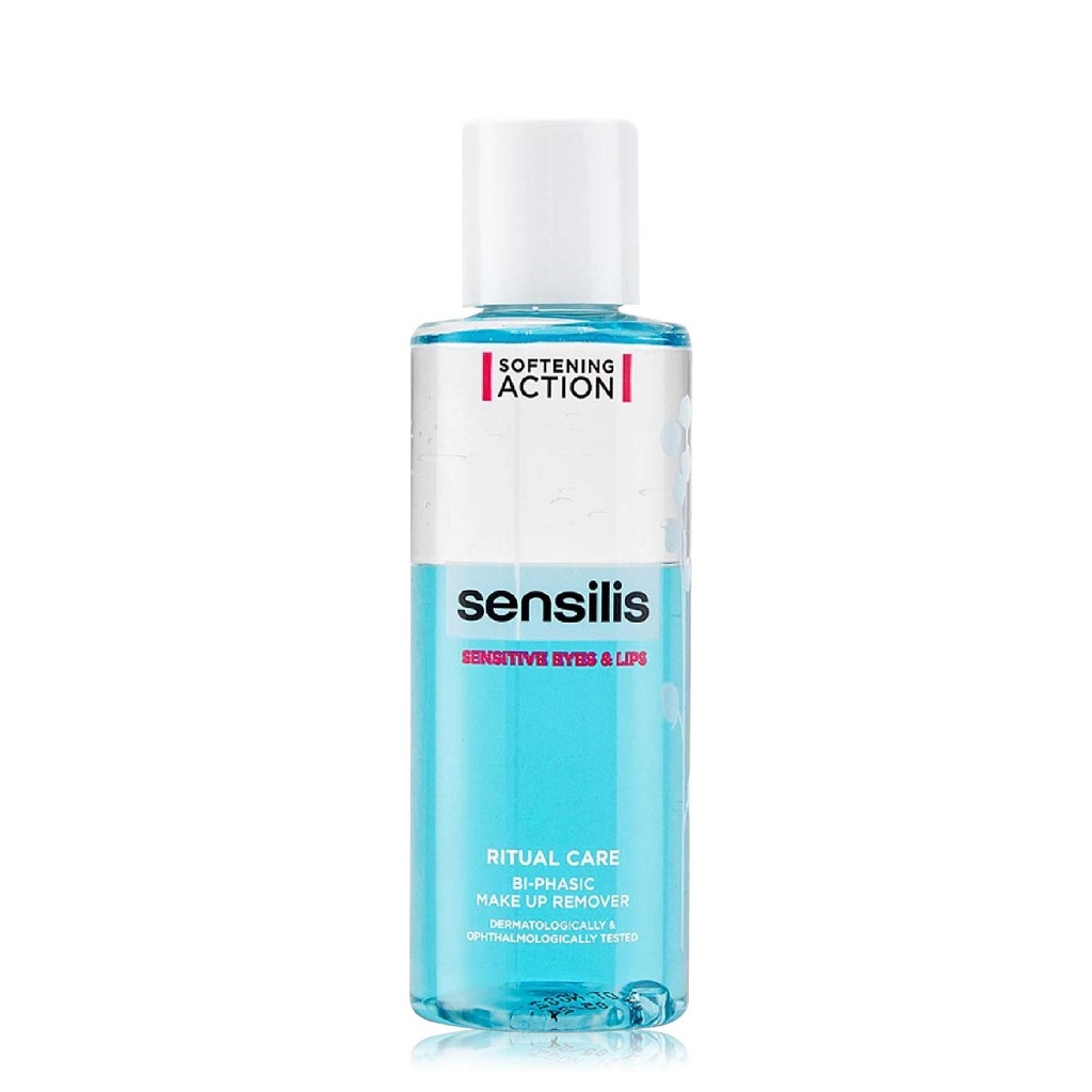 SENSILIS Bi-phasic Make-up Remover - Démaquillant bi-phase pour yeux et lèvres - 150ml