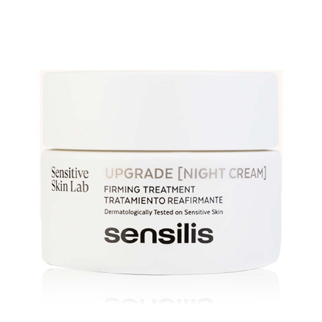 SENSILIS Upgrade [Night Cream] - Crème de nuit raffermissante pour peaux normales à sèches - 50ml