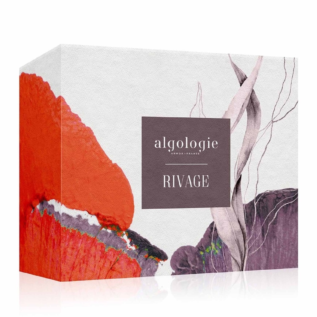 ALGOLOGIE Rivage - Coffret crème éclat raffermissante et liftante 50ml + Contour des yeux combleur de rides 15ml offert