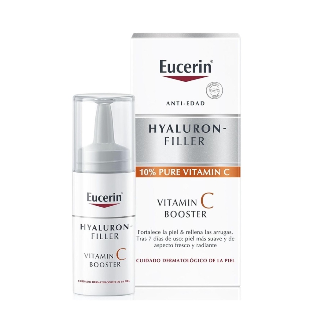 EUCERIN Hyaluron Filler + 3x Effect - Sérum vitamine C anti-âge pour tous types de peaux - 8ml