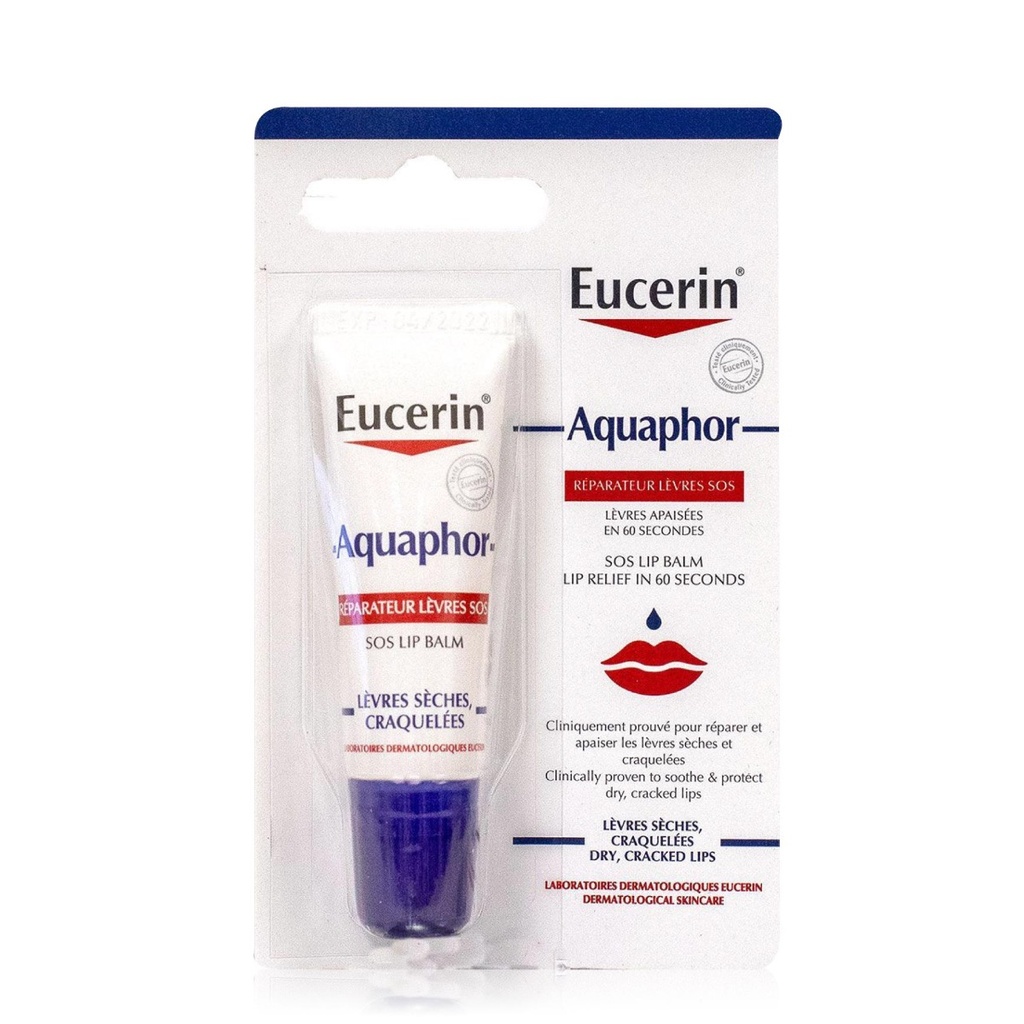 EUCERIN Aquaphor - Soin réparateur lèvres pour lèvres sèches et craquelées - 10ml