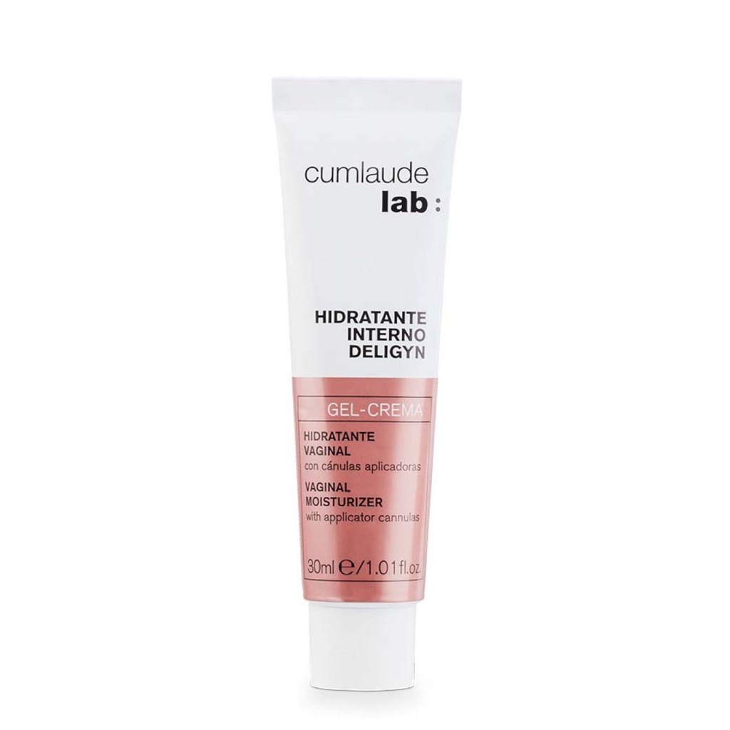 CUMLAUDE LAB Hydratant Interne Deligyn - Gel-crème hydratant vaginal avec canules applicatrices - 30ml