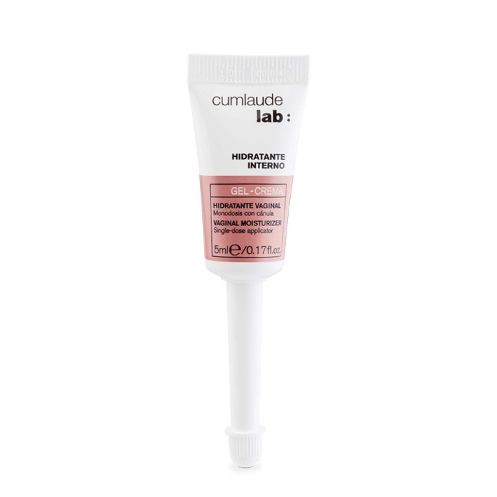 CUMLAUDE LAB Hydratant Interne - Gel-crème hydratant vaginal - 6x5ml