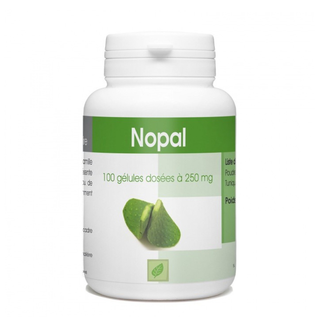 GPH Diffusion Nopal - Complément alimentaire Minceur / Digestion / Transit - 100 gélules