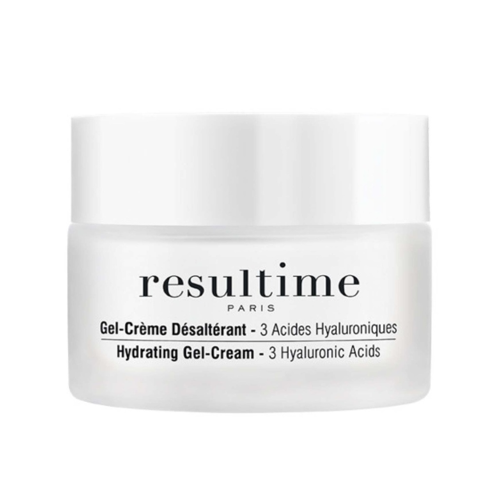 RESULTIME Hydratant - Gel-Crème désaltérant aux 3 acides hyaluroniques - 50 ml