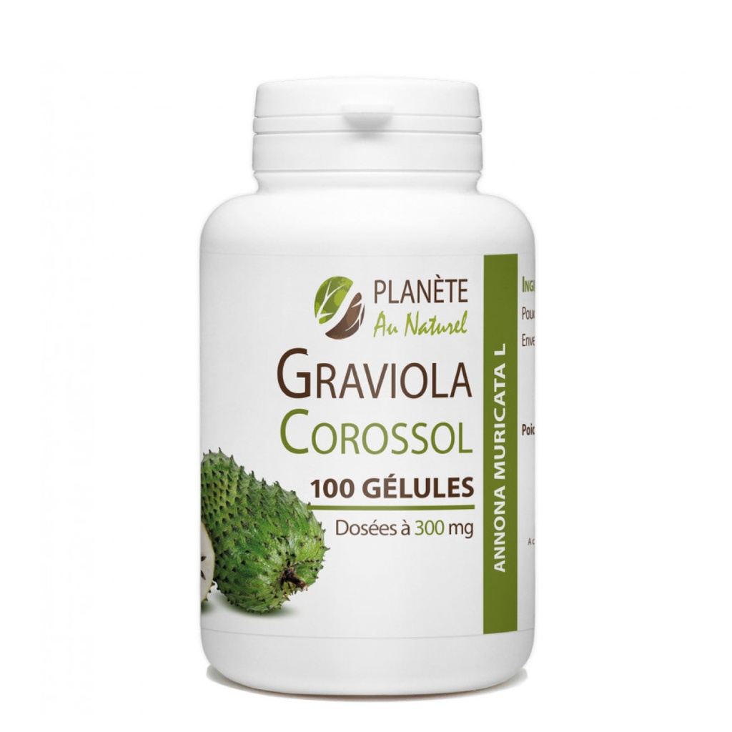 GPH Diffusion Graviola Corossol - Complément alimentaire Forme et vitalité / Bien-être - 100 gélules
