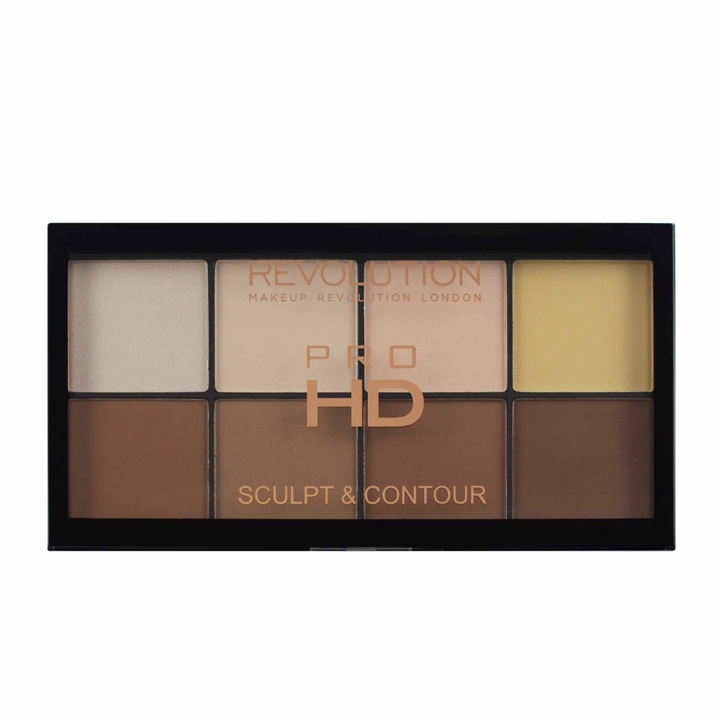 REVOLUTION Ultra Pro HD - Palette contour crème - Light medium