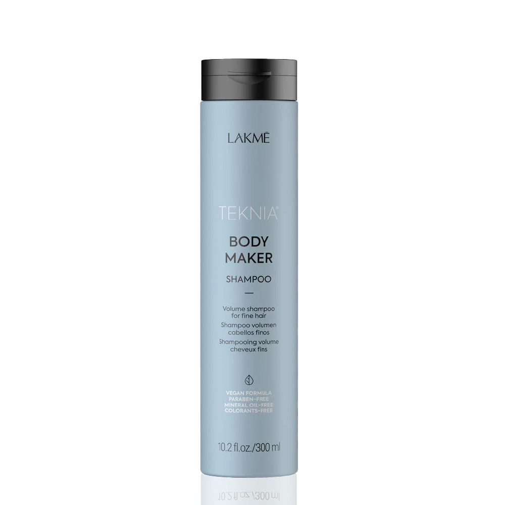 TEKNIA Body Maker Shampoo - Shampooing hydratant anti-casse  volumateur cheveux fins - 300ml