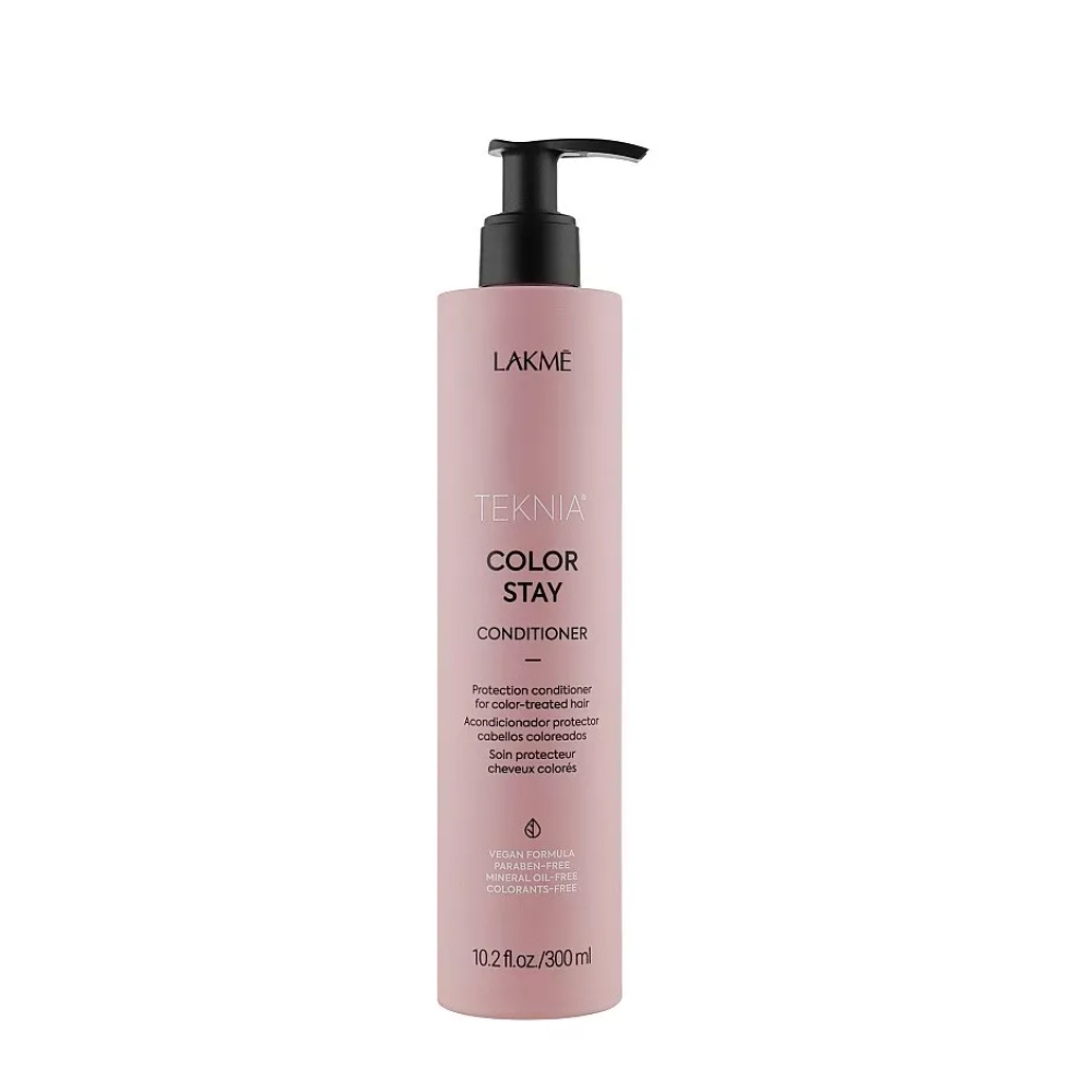 TEKNIA Color Stay Conditioner - Après-shampooing hydratant protecteur éclat des cheveux colorés - 300ml