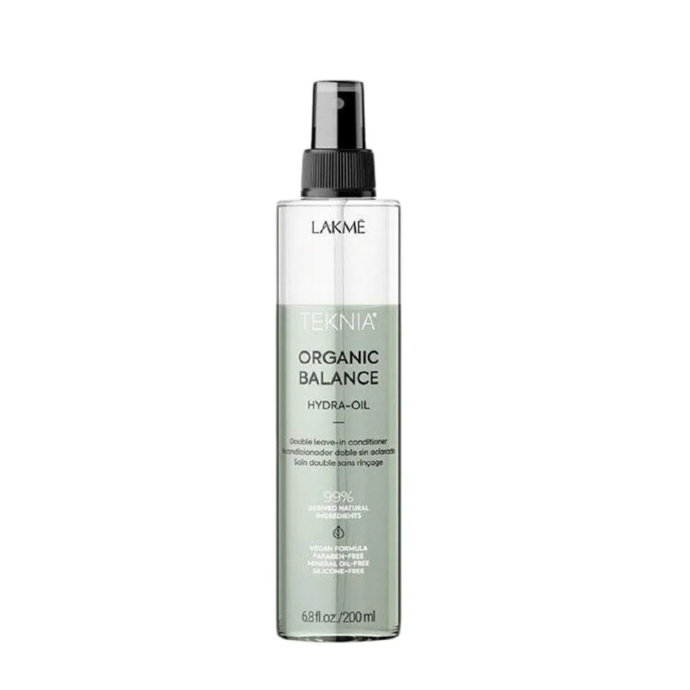 TEKNIA Organic Balance Hydra-oil - Soin double nourrissant protecteur sans rinçage tous cheveux - 200ml