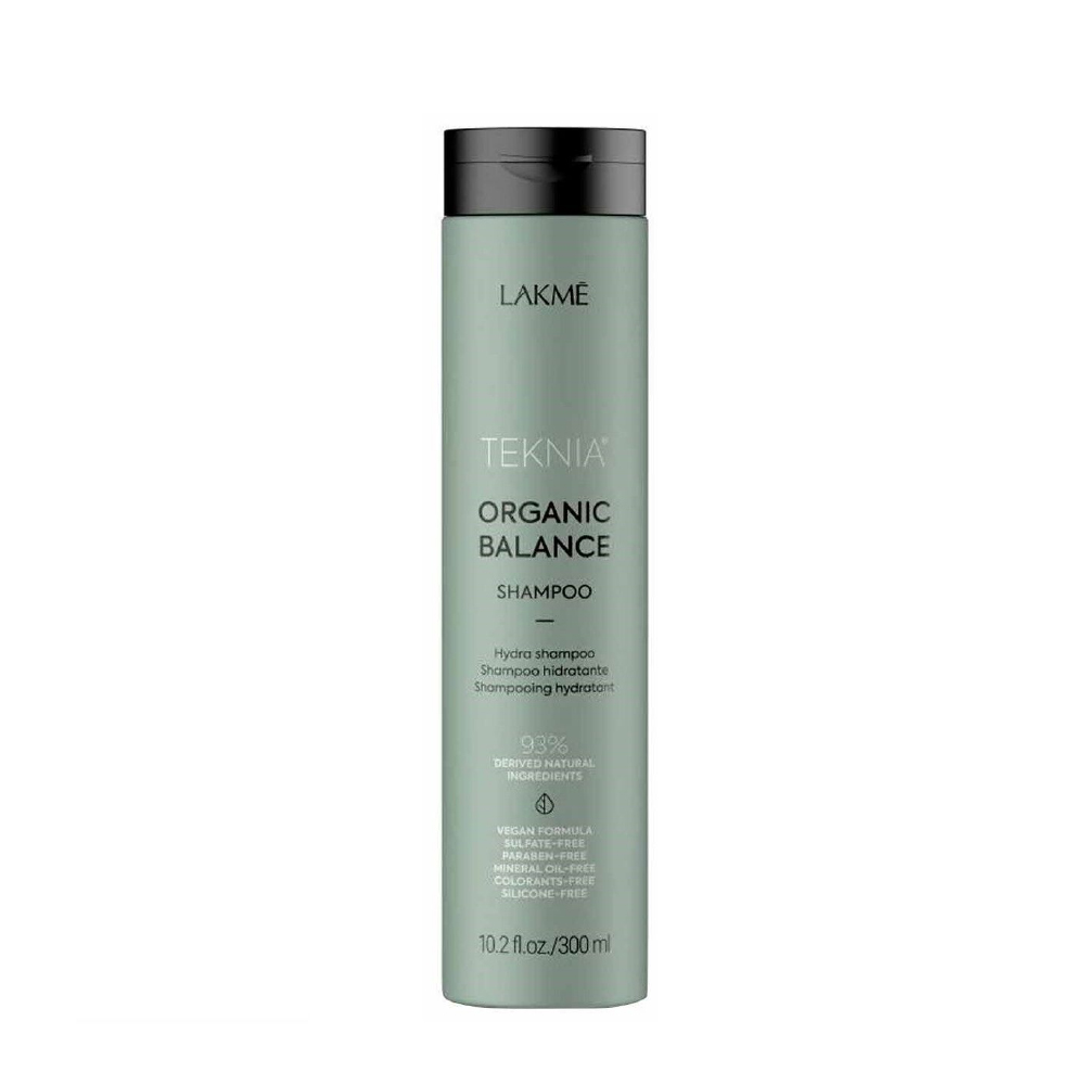 TEKNIA Organic Balance Shampoo - Shampooing sans sulfate hydratant protecteur tous cheveux - 300ml