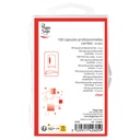 PEGGY SAGE Capsules professionnelles transparentes 10 tailles - 100 unités