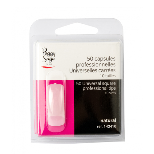 PEGGY SAGE - Capsules professionnelles universelles carrées natural