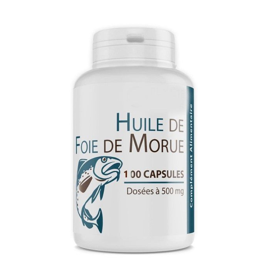 GPH Diffusion Huile de Foie de Morue - Complément alimentaire Ossature / Enfants
