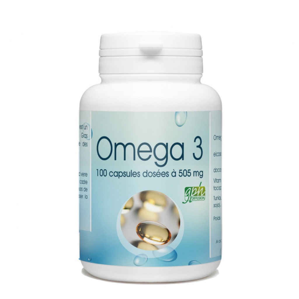 GPH Diffusion Omega 3 - Complément alimentaire Cardio-vasculaire / Mémoire / Concentration