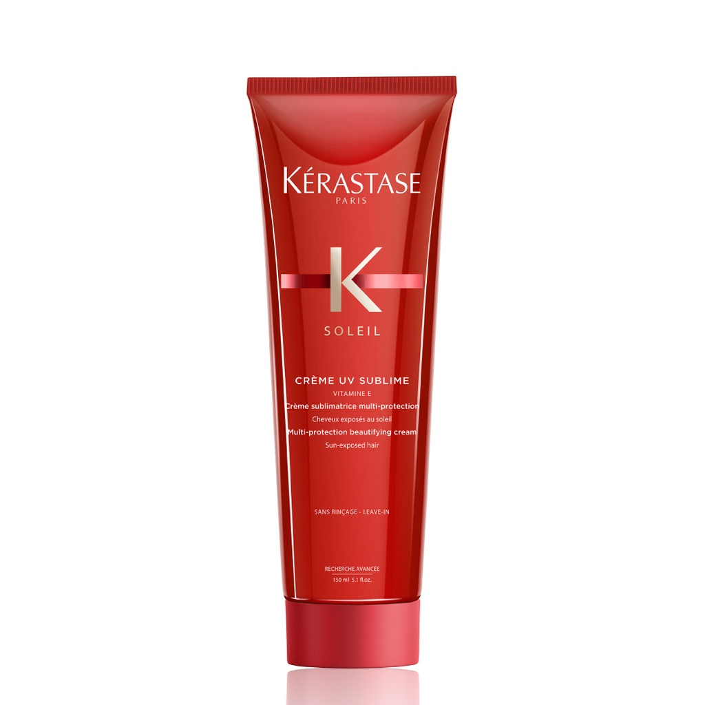KERASTASE Soleil Crème UV Sublime Vitamine E - Crème sublimatrice multi-protection pour cheveux exposés au soleil - 150ml