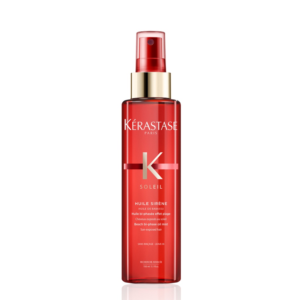 KERASTASE Soleil Huile Sirène - Huile bi-phasée effet plage pour cheveux exposés au soleil - 150ml