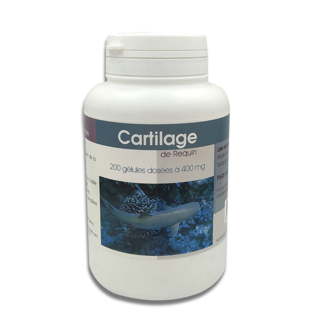 GPH Diffusion Cartilage de requin - Complément alimentaire Articulations / Hémorroïdes / Allergies cutanées