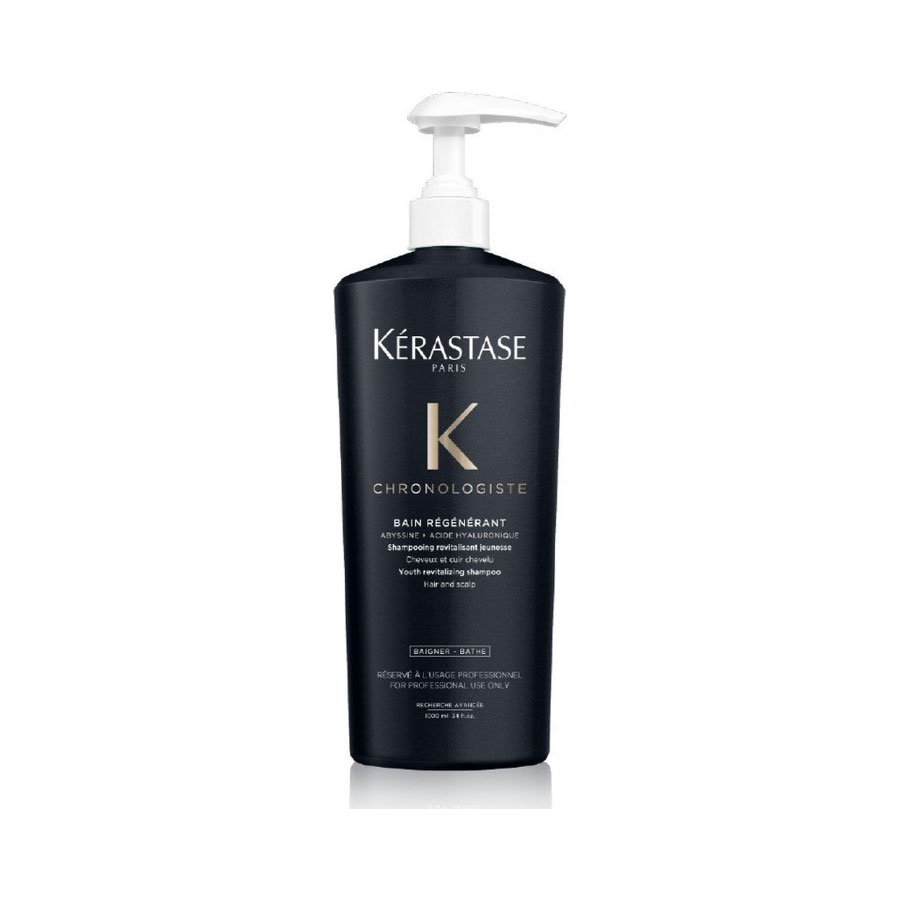 KERASTASE Chronologiste Bain Régénérant - Shampooing revitalisant jeunesse cheveux et cuir chevelu