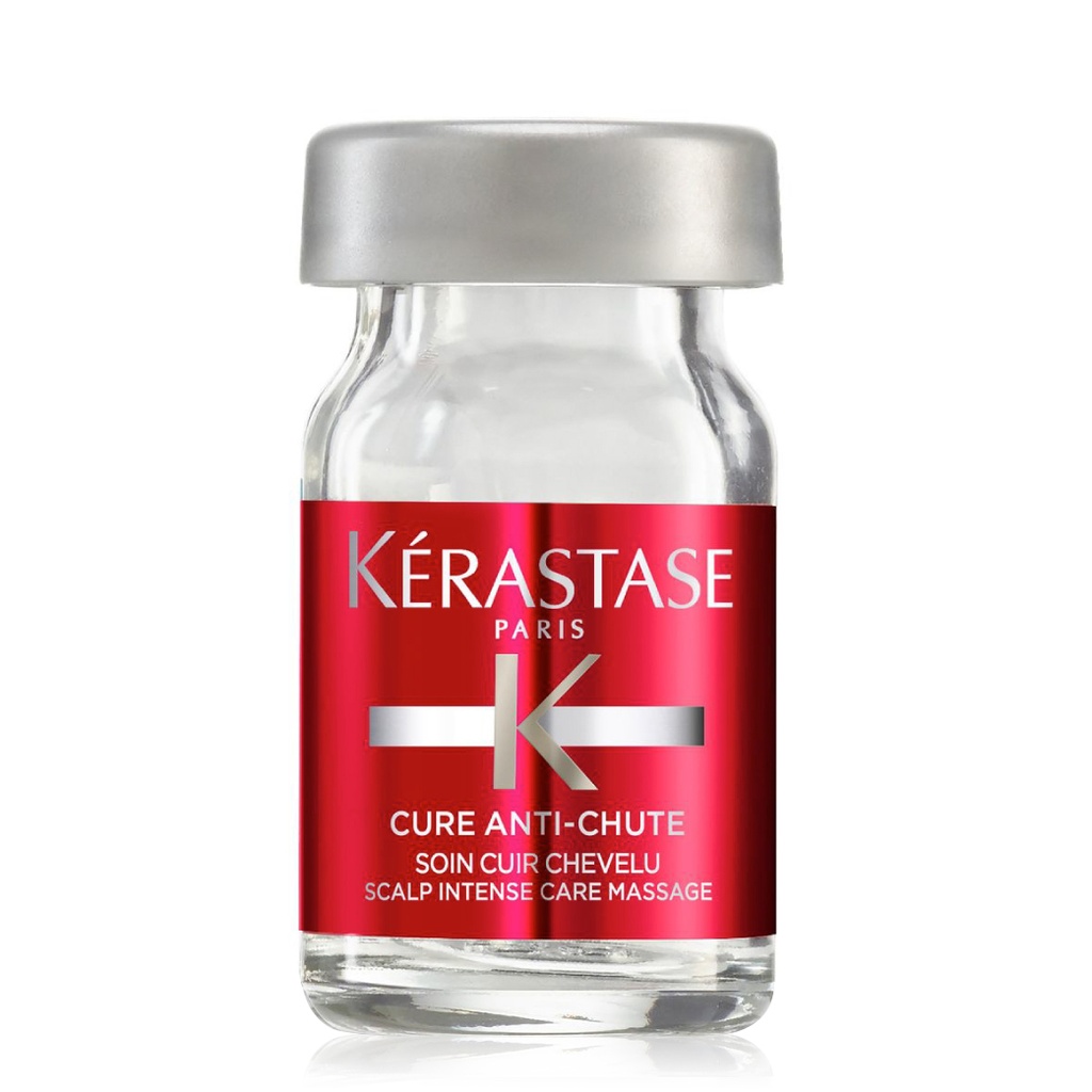 KERASTASE Spécifique Cure Anti-Chute - Soin cuir chevelu pour lutter contre les chutes ponctuelles de cheveux - 6ml