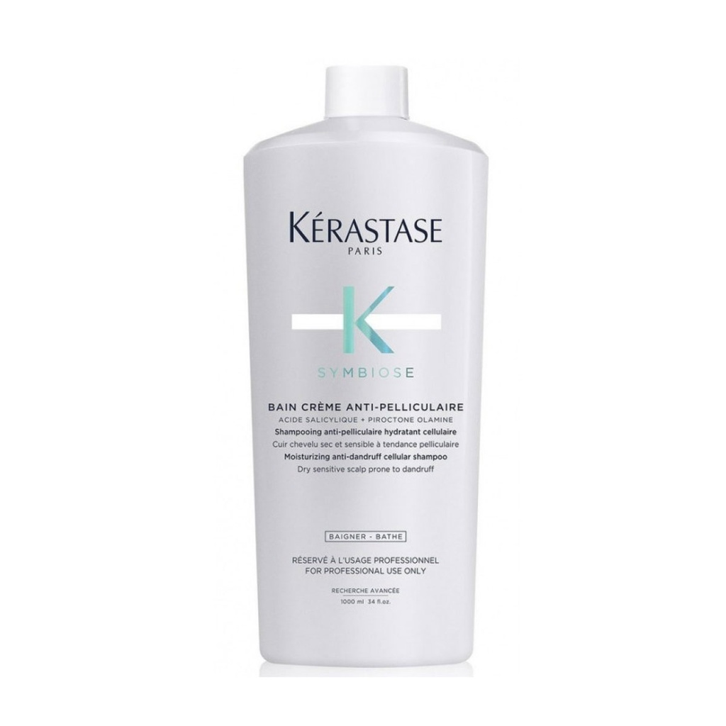 KERASTASE Symbiose Bain Pureté Anti-Pelliculaire - Shampooing anti-pelliculaire purifiant cellulaire pour cuir chevelu gras et sensible, à tendance pelliculaire