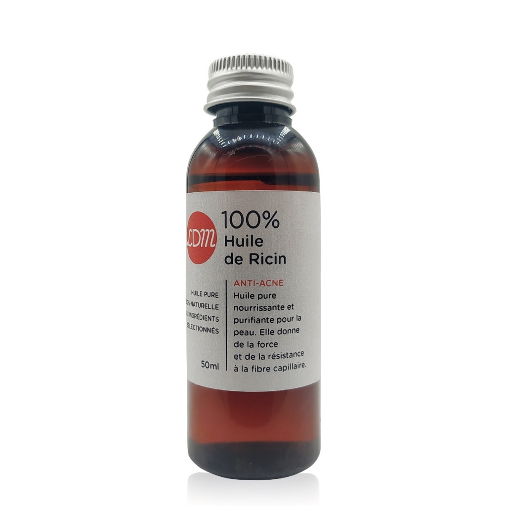 LDM 100% Huile de ricin - 100% pure et naturelle