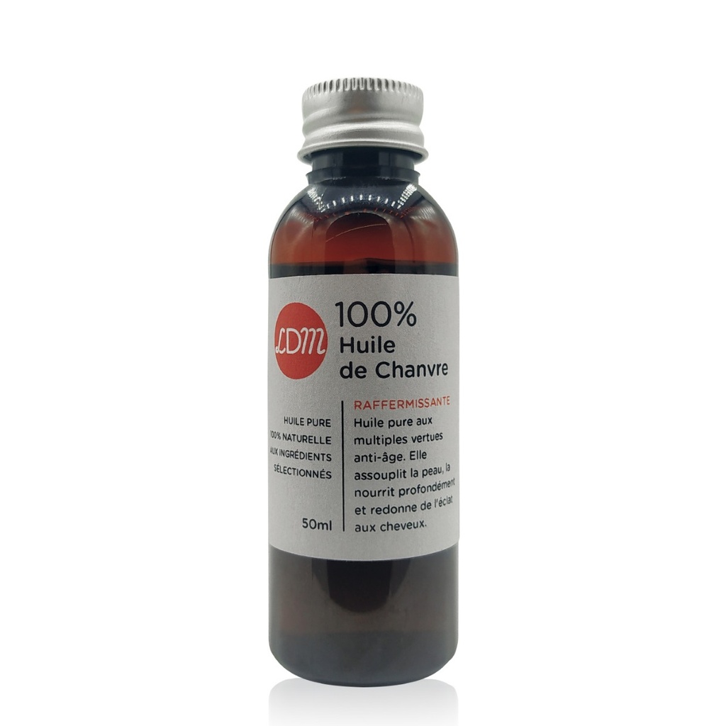 LDM 100% Huile de chanvre - 100% pure et naturelle