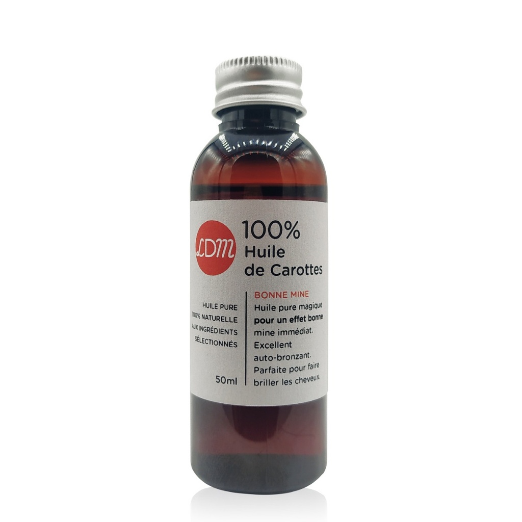 LDM 100% Huile de carottes - 100% pure et naturelle