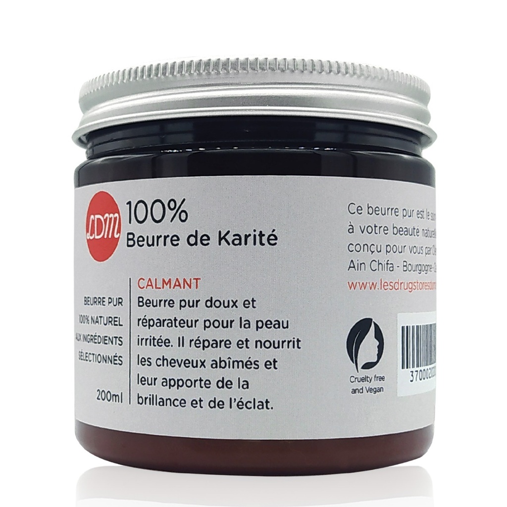 LDM 100% Beurre de karité  - 100% pur et naturel