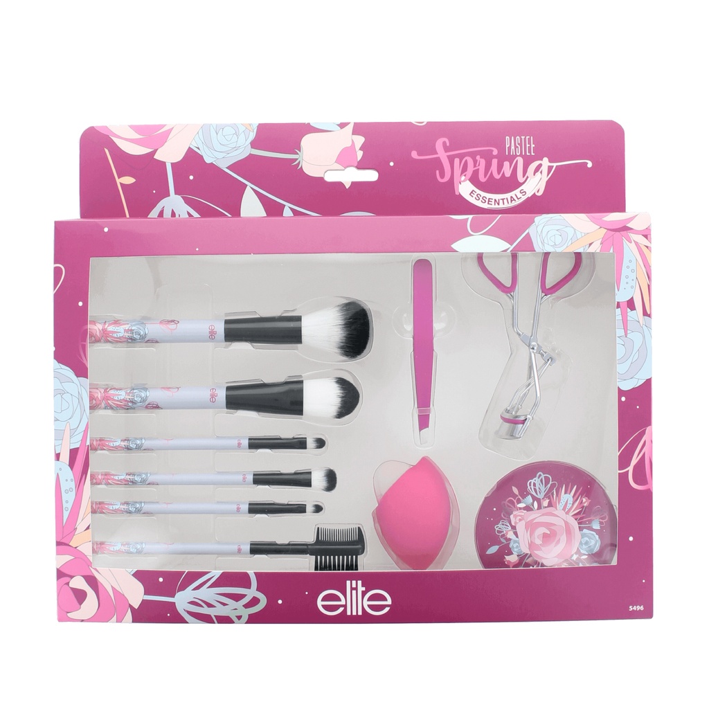 ELITE Spring Essentials - Kit maquillage accessoires et pinceaux
