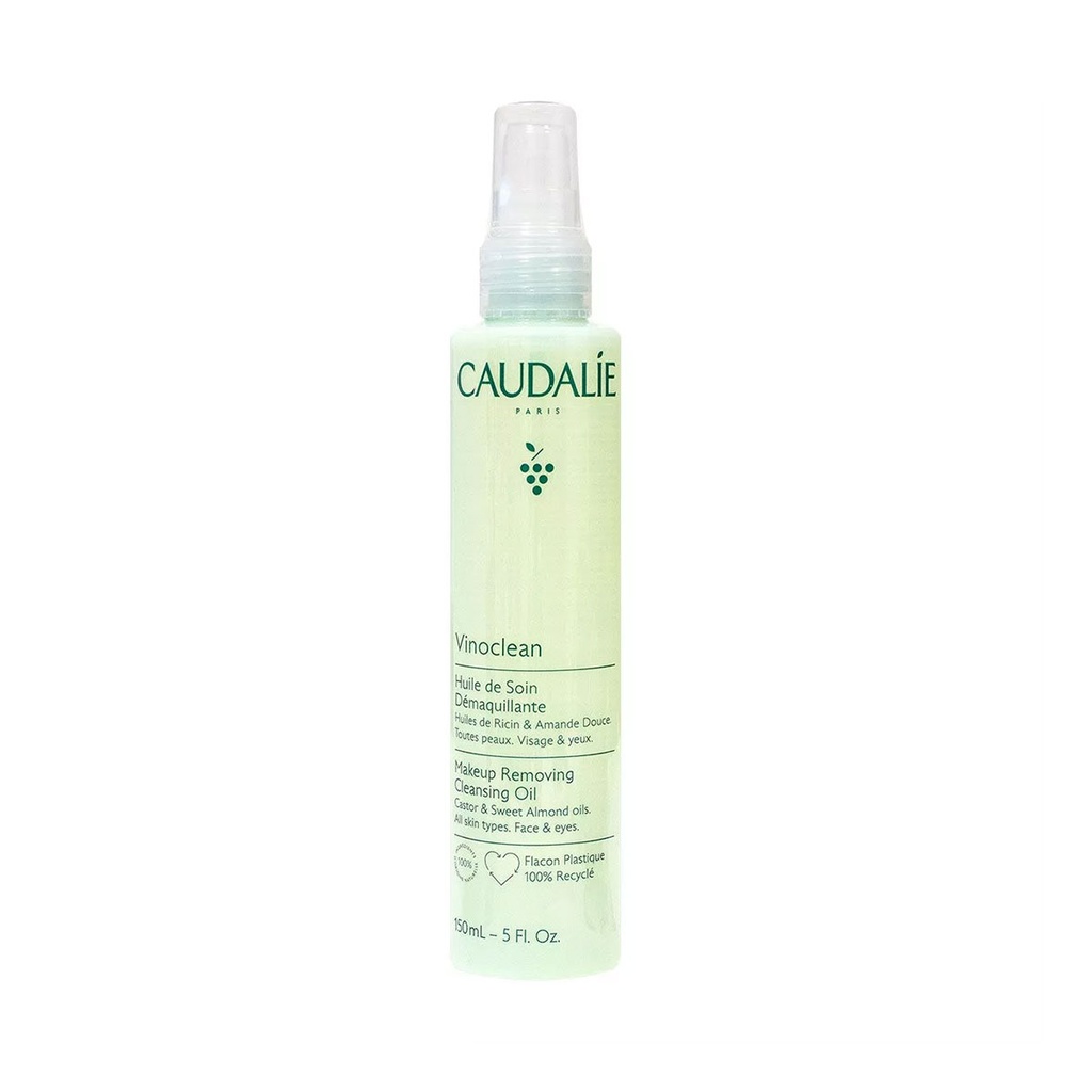 CAUDALIE Vinoclean - Huile nettoyante démaquillante pour tous types de peaux - 150ml