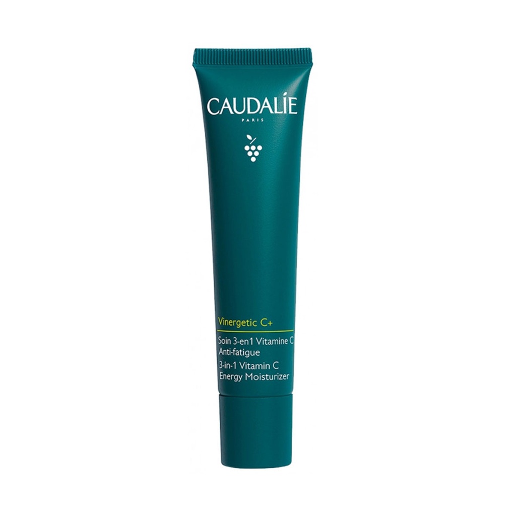 CAUDALIE Vinergetic C+ - Soin éclat 3-en-1 anti-fatigue Vitamine C pour tous types de peaux - 40ml