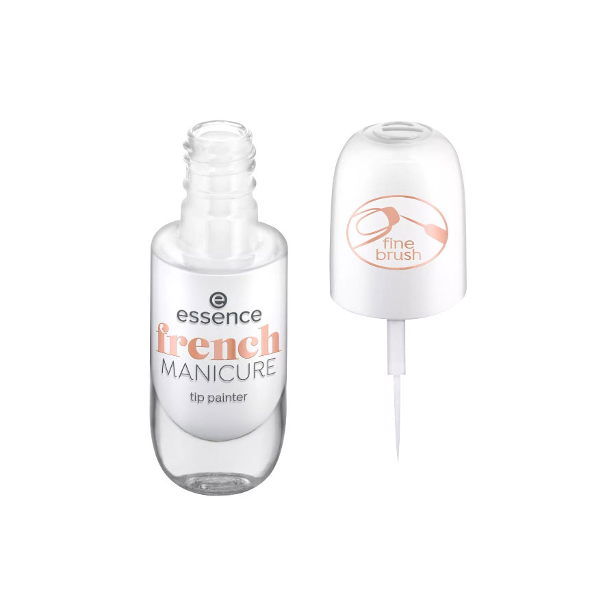 ESSENCE French Manicure Tip Painter - Vernis blanc pour french manucure pinceau précis