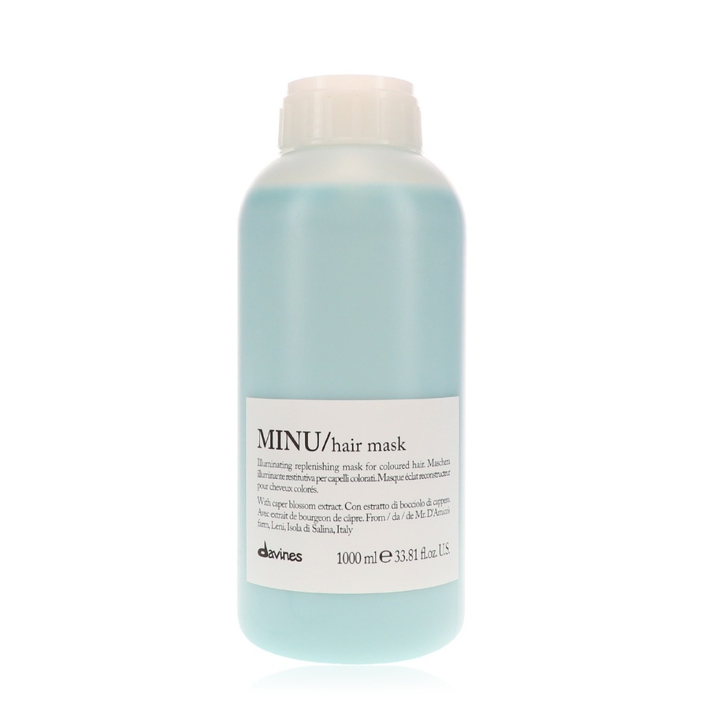 DAVINES Minu Hair Mask - Masque reconstructeur éclat pour cheveux colorés