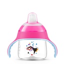 AVENT Tasse à bec - 6 mois et + anti-fuites 200ml - Rose